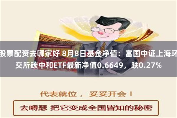 股票配资去哪家好 8月8日基金净值：富国中证上海环交所碳中和ETF最新净值0.6649，跌0.27%