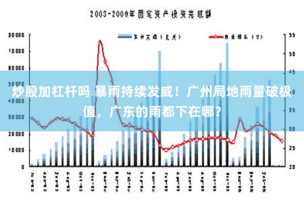 炒股加杠杆吗 暴雨持续发威！广州局地雨量破极值，广东的雨都下在哪？